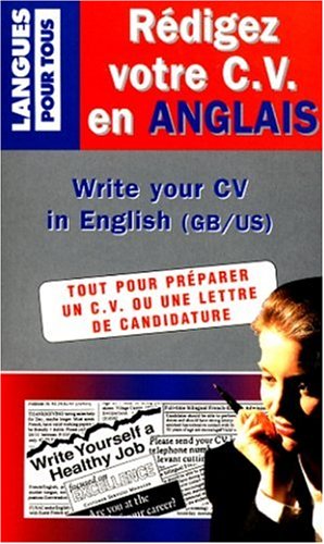 Rédigez votre CV en anglais