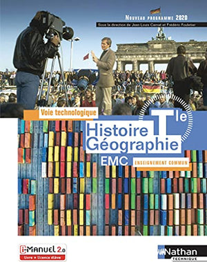 Histoire-Géographie EMC - Term - Voie technologique - Enseignement commun