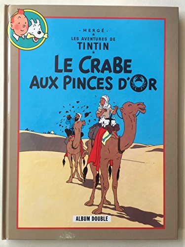 Tintin - Album Double: Le crabe aux pinces d'or + Tintin au pays de l'or noir