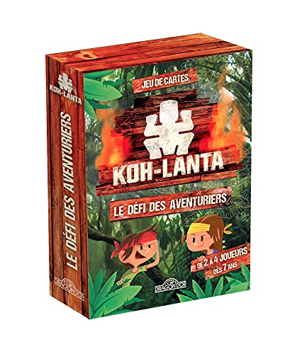 Koh-Lanta – Mon jeu de cartes – De 2 à 4 joueurs – 50 cartes – Dès 7 ans