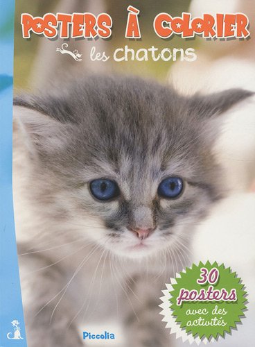 Les chatons : Posters à colorier