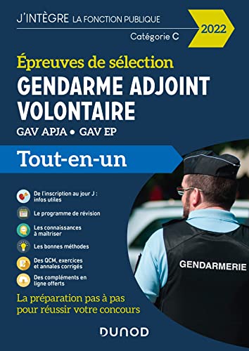 Epreuves de sélection gendarme adjoint volontaire GAV APJA - GAV EP