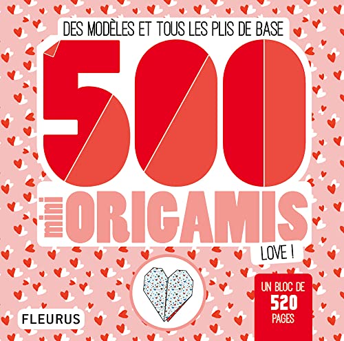 500 mini origamis - Love !