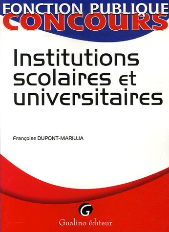 Institutions scolaires et universitaires