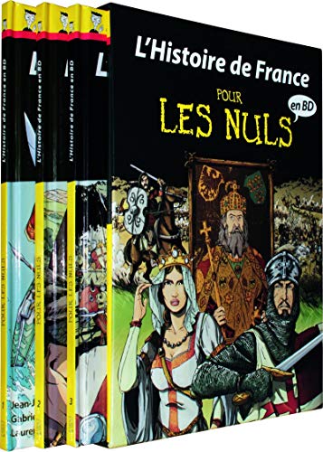 Coffret Histoire de France en BD (tome 1 à 3) pour les Nuls