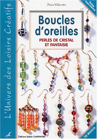 Boucles d'oreilles: Perles de cristal et fantaisie