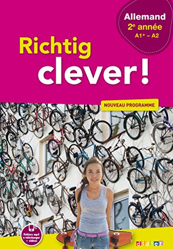 Richtig Clever 2ème année - Livre
