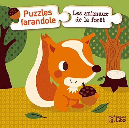 Puzzles farandole - Les animaux de la forêt - Dès 10 mois
