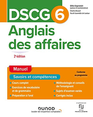 DSCG 6 - Anglais des affaires