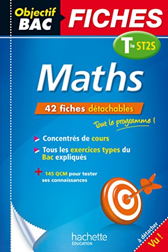 Objectif Bac Fiches Détachables Maths Term St2S