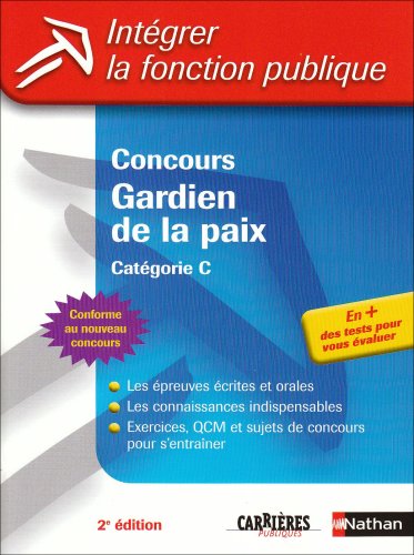 CONCOURS GARDIEN PAIX CAT C