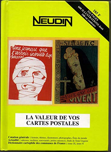 Catalogue Neudin 2001, la valeur de vos cartes postales