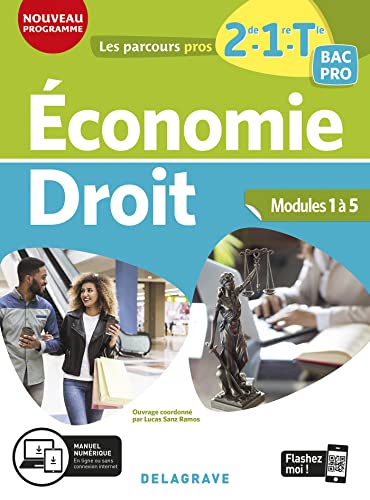 Économie-Droit 2de, 1re, Tle Bac Pro (2020) - Pochette élève
