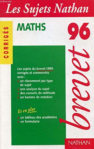Brevet 95-96 maths corr