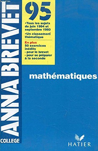 MATHEMATIQUES 95