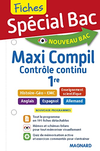 Spécial Bac Maxi Compil de Fiches contrôle continu 1re