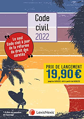 Code civil 2022 - Jaquette Surfer