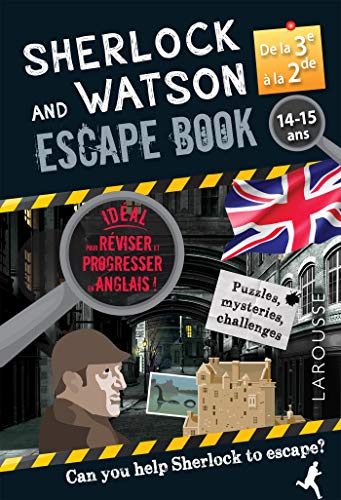 Sherlock and Watson Escape book spécial de la 3e à la 2de