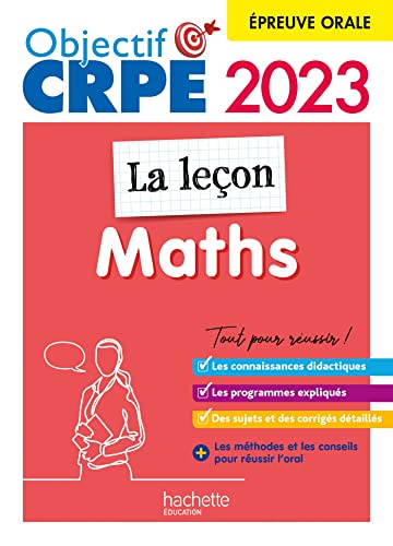 Maths CRPE - La leçon