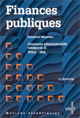 Finances publiques. 11ème édition