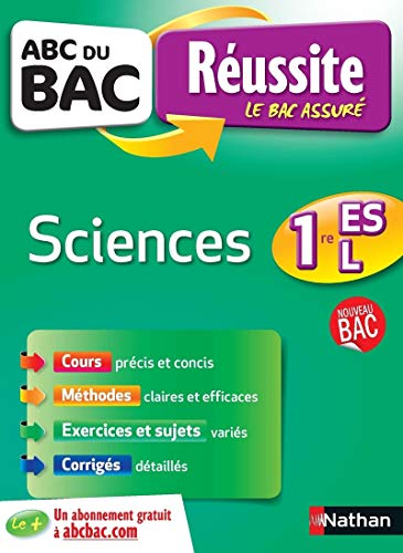 ABC du BAC Réussite Sciences 1re ES.L - Ancien programme