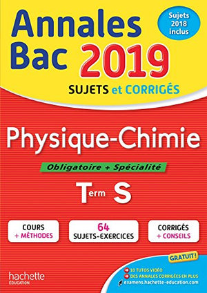 Annales BAC Physique-Chimie Tle S