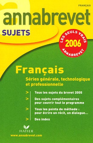 Annabrevet 2006 Français