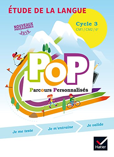 POP Parcours personnalisés - Etude de la langue Cycle 3 Éd. 2017 - Livre élève