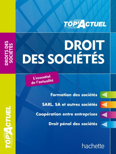 TOP'Actuel - Droit des sociétés 2013/2014