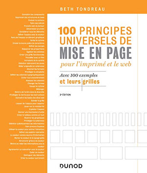 100 principes universels de mise en page pour l'imprimé et le Web