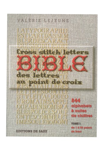 BIBLE DES LETTRES AU POINT DE CROIX