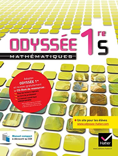 Odyssée Mathématiques 1re S éd. 2011 - Manuel de l'élève (version enseignant)