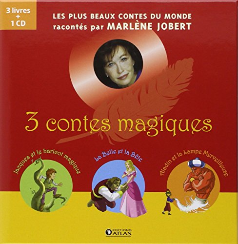 3 contes magiques: Jacques et le haricot magique, La Belle et le Bête et Aladin et la lampe merveilleuse