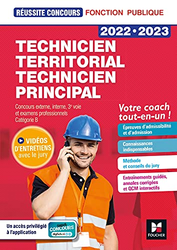 Réussite Concours - Technicien territorial / principal - 2022-2023 - Préparation complète