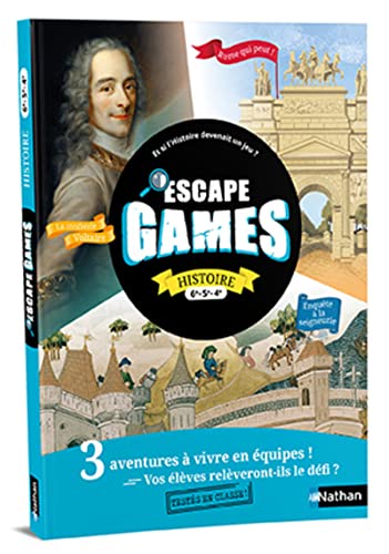 Pochette Escape Games Histoire 6e/5e/4e