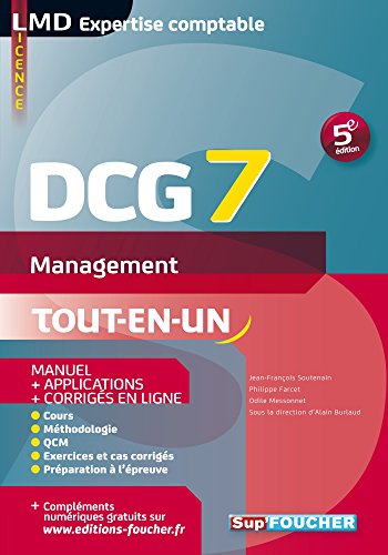 DCG 7 - Management Manuel et applications 5e édition