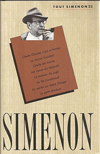 Tout georges Simenon tome 23.
