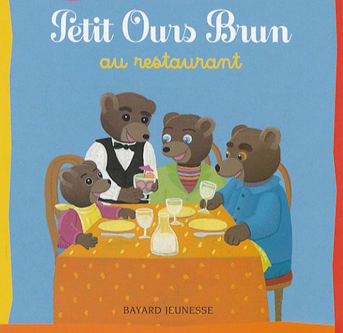 Petit Ours Brun au restaurant