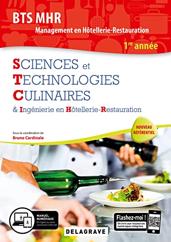 Sciences et Technologies Culinaires (STC) 1re année BTS MHR (2019) - Pochette élève
