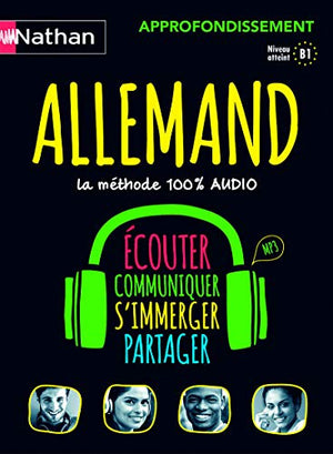 Allemand - Coffret Approfondissement 100% audio