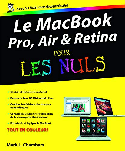 MacBook Pro, Air, Retina pour les Nuls