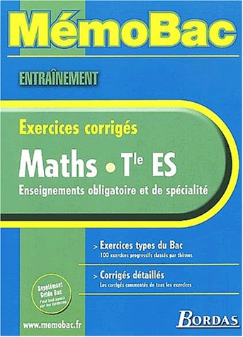 Maths Terminale ES.
