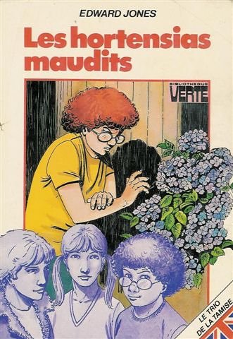 Les hortensias maudits : Série : Le trio de la Tamise : Collection : Bibliothèque verte cartonnée & illustrée