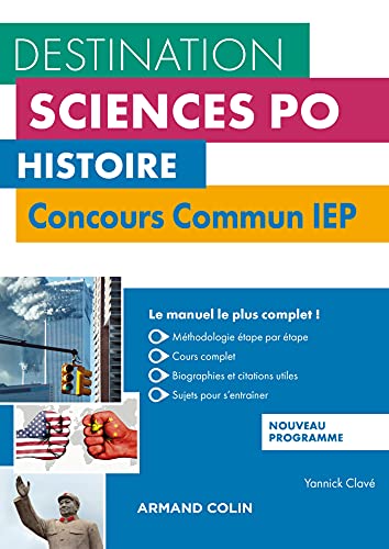 Histoire - Concours commun IEP - 3e éd. - Cours, méthodologie, annales