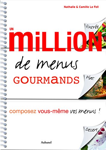 Un million de menus gourmands: Composez vous-même vos menus !
