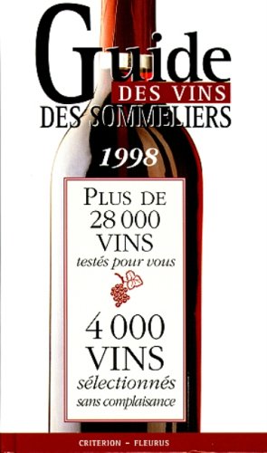 Guide des vins des sommeliers 1998