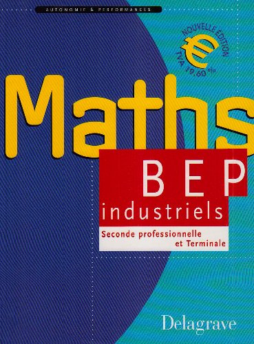 Maths BEP industriels
