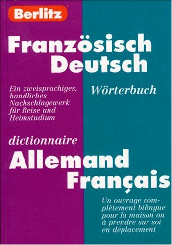 Dictionnaire allemand/français - allemand/français