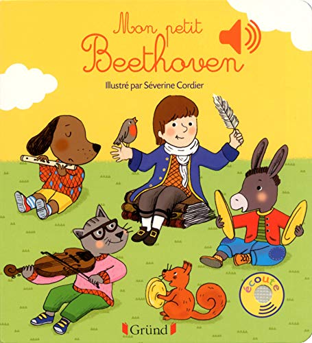 Mon petit Beethoven – Livre sonore avec 6 puces – Dès 1 an