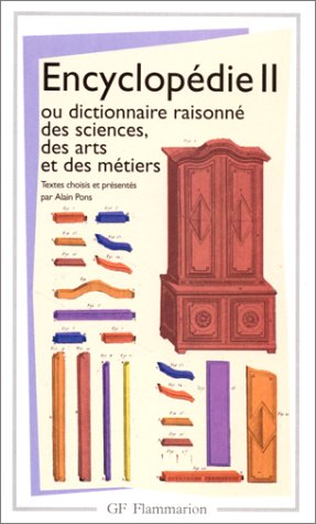 Encyclopédie 2, ou dictionnaire raisonné sciences des arts et des metiers